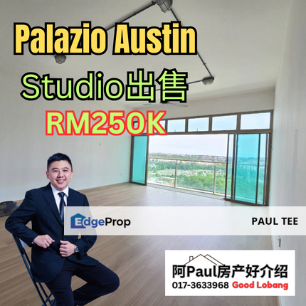 Palazio Studio Unit For Sale , Johor, Johor Bahru