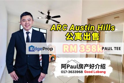 ARC Austin Hills 3 Bedroom Unit For Sale, Johor, Johor Bahru