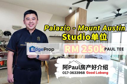 Palazio Studio Unit For Sale , Johor, Johor Bahru