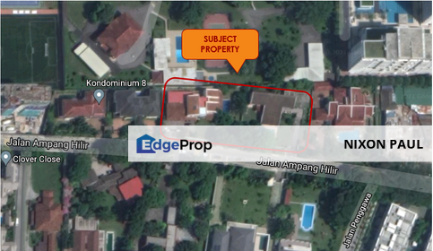 Prime Development Land on The Fringe of KL, Kuala Lumpur, Ampang Hilir