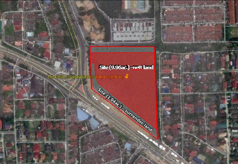 Sg Buloh Development Land - Near Highway, For Sale