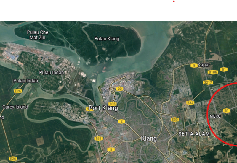 Klang, Jalan Kapar Industrial Land For Sale