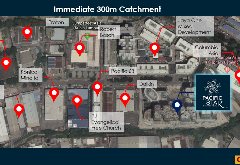 PJ Retail Space For Rent Seksyen 13 Pacific Towers