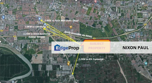 Johan Setia TOD Development Land For Sale, Selangor, Klang
