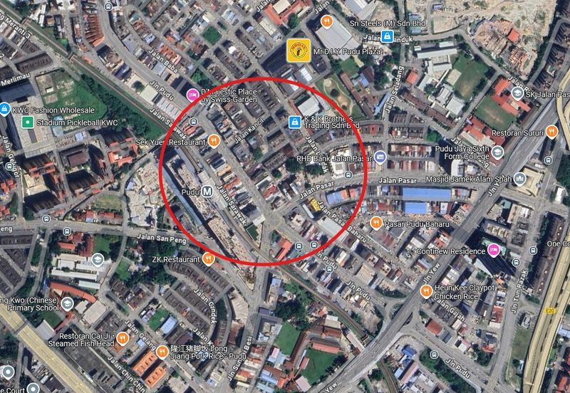 Pudu 2 Storey Corner Shop Lot For Sale