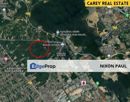 Puncak Alam Industrial Land for Sale, Selangor, Kuala Selangor