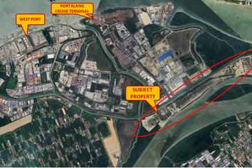 Pulau Indah 38 Acres Industrial Land For Sale