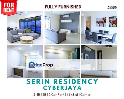 3+1 Bedroom Serin Residency Cyberjaya, Selangor, Cyberjaya