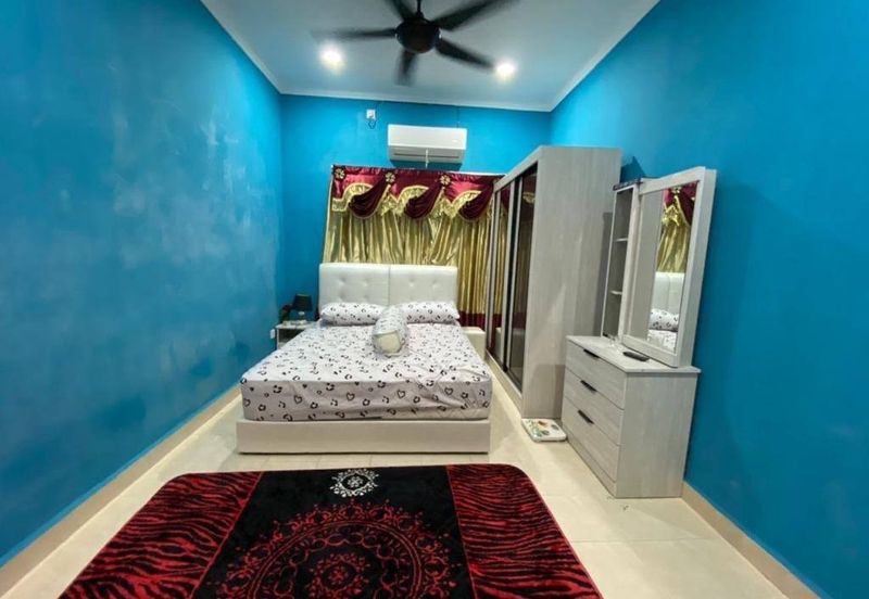 (FULLY FURNISHED RENOVATED) Single Storey Jalan Dusun,Meru,Klang