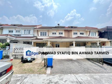 (Non Bumi,Facing North,24h security) Double Storey Superlink @Jln Ungu Sunway Kayangan Seksyen U9, Shah Alam , Selangor, Shah Alam