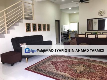 (End Lot, Freehold,Furnished) Double Storey House @ Kayangan Residence Bukit Naga Seksyen 32 Shah Alam, Selangor, Shah Alam