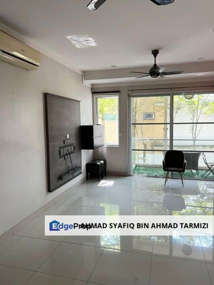 (Facing open, furnished, Non bumi) AQUAVILLA TOWNHOUSE JALAN KRISTAL SEKSYEN 7 SHAH ALAM, Selangor, Shah Alam