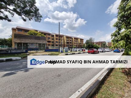 (End unit) FLAT PKNS SEKSYEN 8 SHAH ALAM, Selangor, Shah Alam