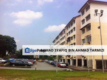 (Corner Unit,Low Cost)FLAT SERI SAUJANA SEKSYEN U5 SHAH ALAM , Selangor, Shah Alam
