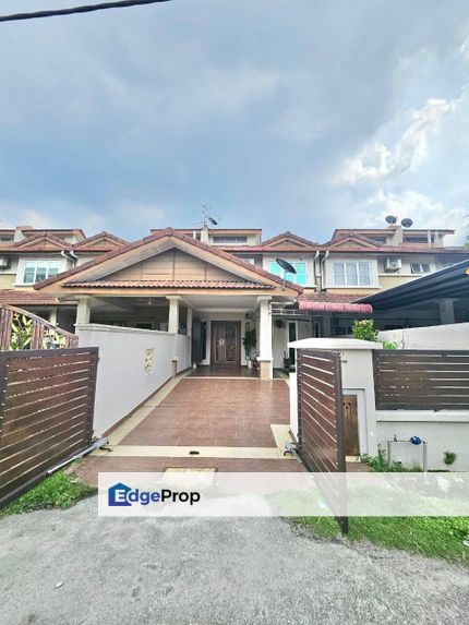 (Freehold, Partial Furnished) 2-Storey Intermediate Taman Desa Meru Residence @ Klang, Selangor, Klang