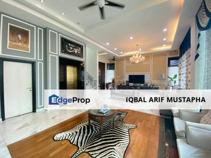 3 Storey Semi D with LIFT Jelutong Heights Bukit Jelutong For Sale! Fully Renovated Special unit with huge extra land! URGENT SALE!!, Selangor, Bukit Jelutong