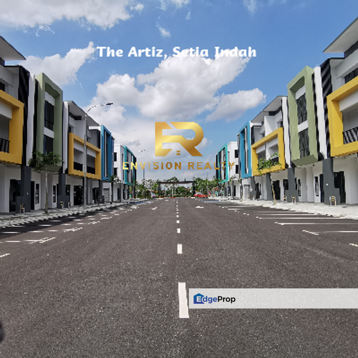 Brand New 3 Storey Shop Office The Artiz Setia Indah For Rent For