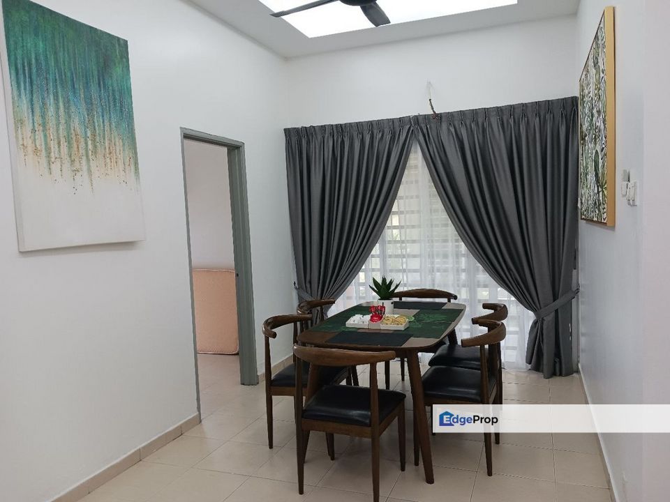 [RENOVATED & FULLY FURNISHED] 1 STY SEMI DETACHED HOUSE,TAMAN INDAH KLIA, Selangor, Sepang