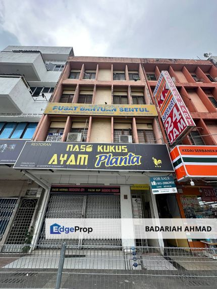 Facing Main Road 4 Storey Shop Lot Jalan Sentul Kuala Lumpur, Kuala Lumpur, Sentul