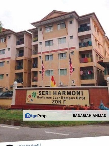 Ground Floor Pangsapuri Seri Harmoni Tanjung Malim Perak, Perak, Tanjung Malim