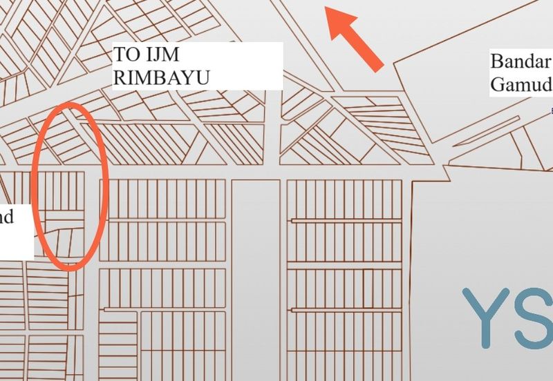 Vacant land near Gamuda Cove