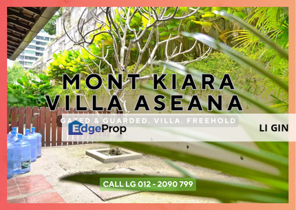 VERY LIMITED! GATED GUARDED. VILLA ASEANA , Kuala Lumpur, Mont Kiara