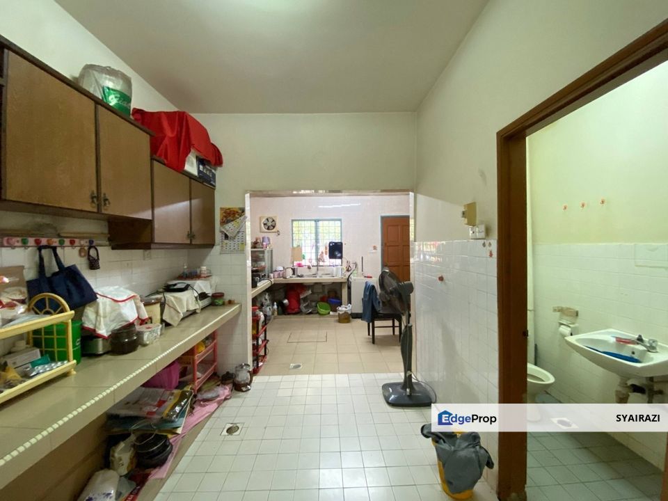 KITCHEN EXTENDED Double Storey Terrace Taman Jasmin, Kajang, Selangor, Kajang