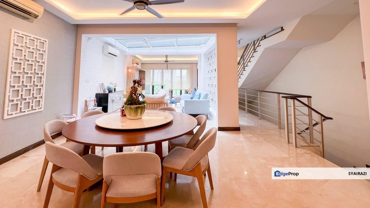 🔥FULLY RENOVATED & FURNISHED 3.5 Storey Superlink House Kiara Hills, Sri Hartamas, Kuala Lumpur, Kuala Lumpur, Sri Hartamas 