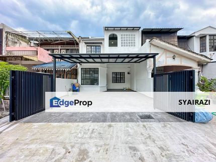 🔥FULLY RENOVATED Double Storey Jalan Pria, Taman Maluri, Cheras, Kuala Lumpur , Kuala Lumpur, Cheras