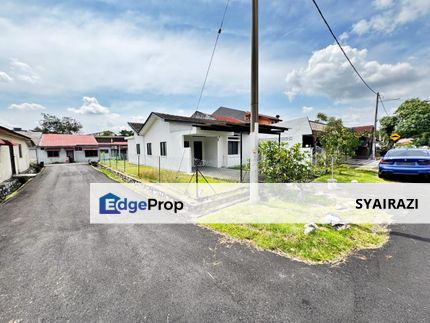 END LOT Single Storey Terrace Seksyen 1, Bandar Baru Bangi, Selangor, Bangi
