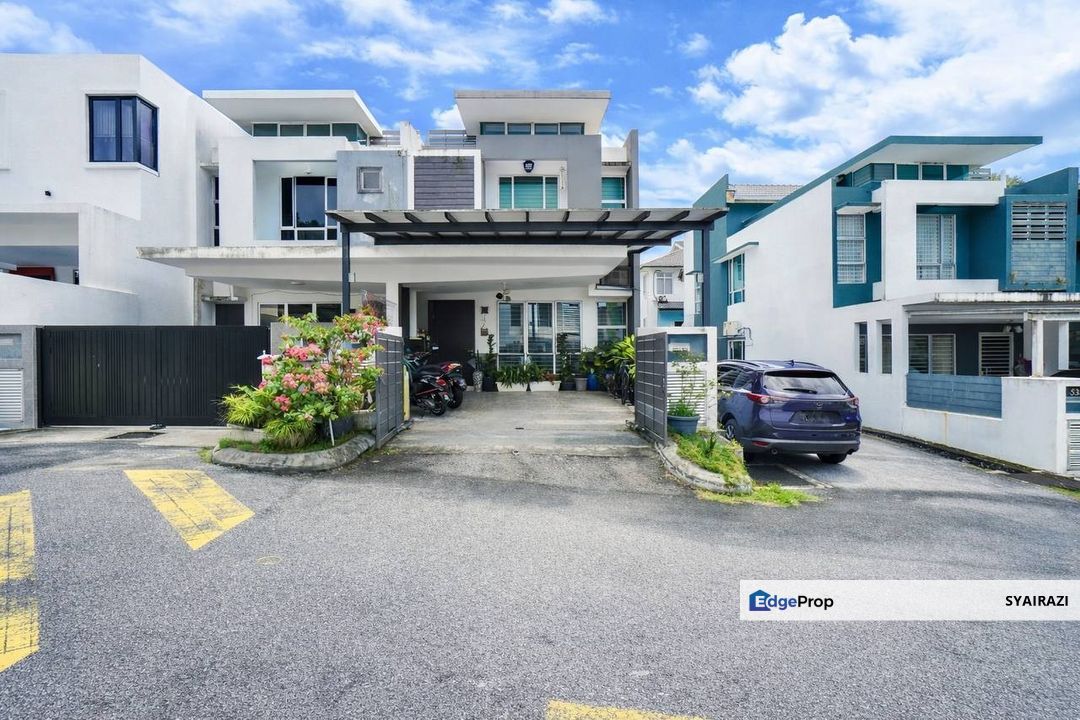 END LOT Double Storey Terrace Sierra Ukay, Ampang, Selangor, Ampang
