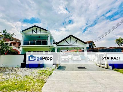 END LOT RENOVATED Double Storey Terrace Jalan Platinum, Seksyen 7, Shah Alam, Selangor, Shah Alam