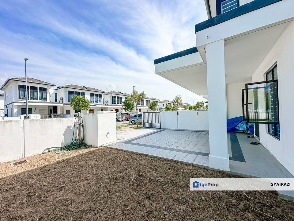CORNER LOT Double Storey Terrace Graham Garden, Eco Grandeur, Puncak ...
