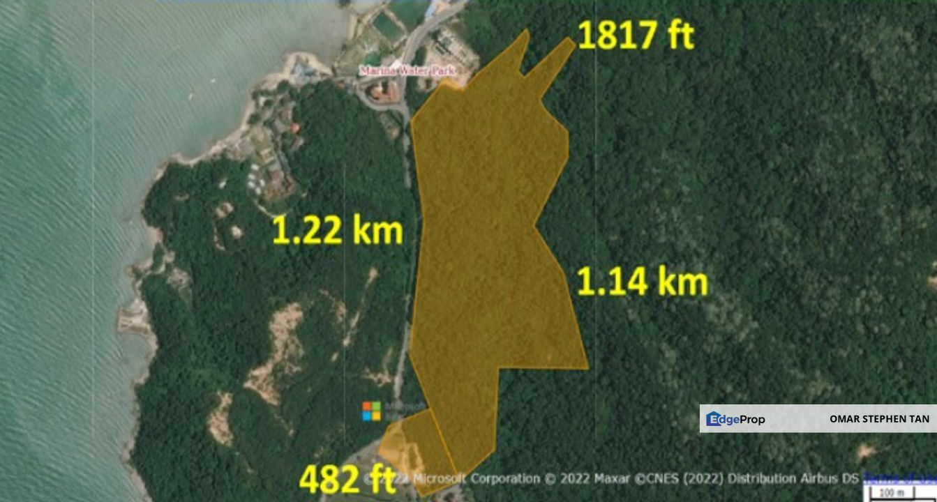 Near Marina Waterpark @ Lumut Perak, Perak, Lumut