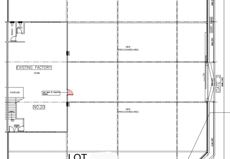 Factory Warehouse for Lease @ Tanjung Malim, Perak 