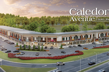 New Shop Office @ Caledonia Avenue, Ijok, Sungai Buloh, Selangor 