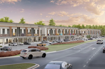 New Shop Office @ Caledonia Avenue, Ijok, Sungai Buloh, Selangor 