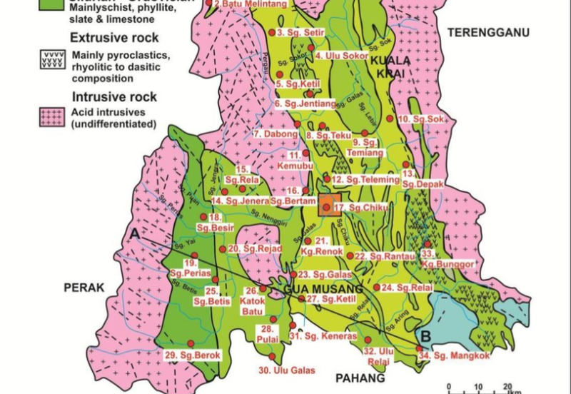 GOLD MINE AU Leasehold Land @ Kuala Krai, Kelantan 
