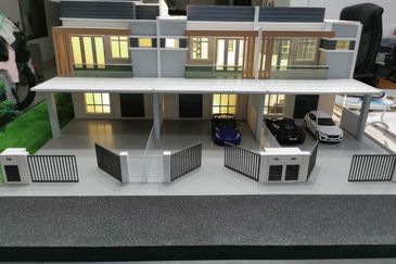 [RM488K] Double Storey Superlink House Lukut Town