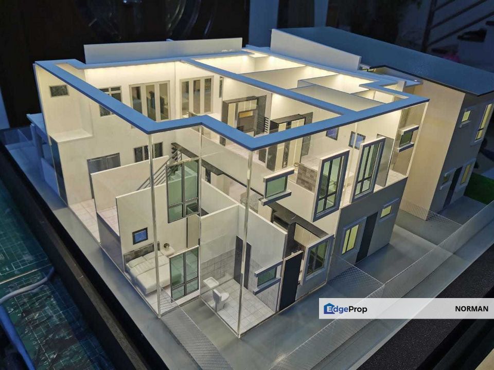 [RM488K] Double Storey Superlink House Lukut Town, Negeri Sembilan, Port Dickson