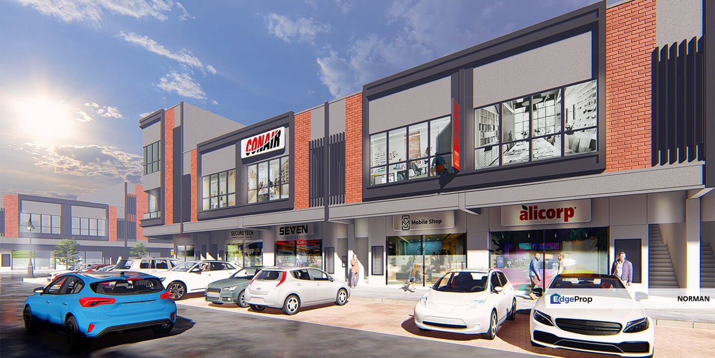 [Seremban Town] ROI 7% Commercial Red Bricks Shoplot Project, Negeri Sembilan, Seremban