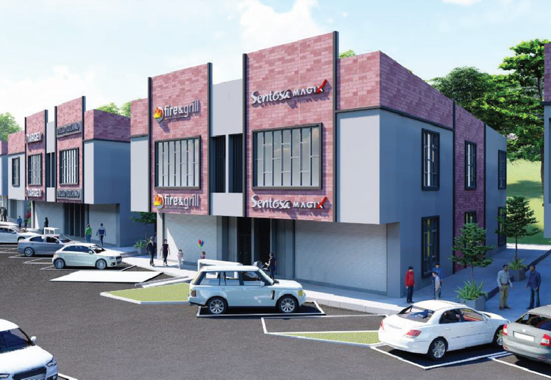 [Senawang Town] Limited Mainroad Red Bricks Semi D Shoplot near Mydin, Giant, KipMall Senawang