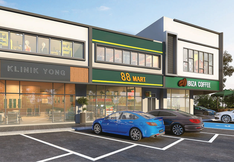 [Mantin Town] Limited Mainroad Mantin New Launch 1 & 2 Storey Commercial Shoplot Project