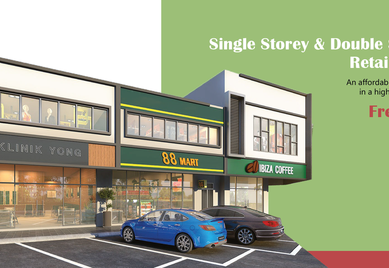 [Mantin Town] Limited Mainroad Mantin New Launch 1 & 2 Storey Commercial Shoplot Project