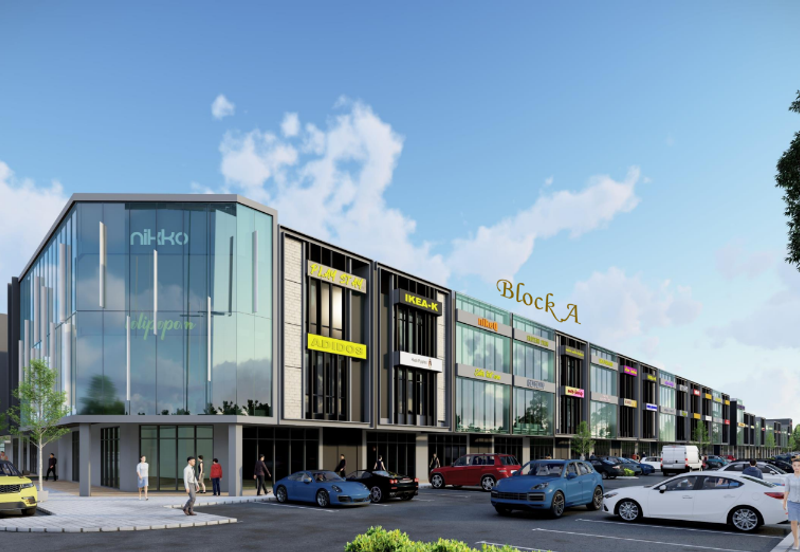 [OAKLAND SEREMBAN 2 CITY CENTRE BESIDE PLUS HIGHWAY] ROI MORE THAN 6% [FULL GLASS MODERN DESIGN 2 & 3 STOREY SHOP OFFICE] [FULL LOAN LIMITED UNITS] 