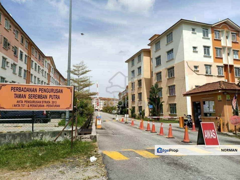 [SEREMBAN PUTRA APARTMENT] Full Loan with Cashback in Sikamat Town, Negeri Sembilan, Seremban