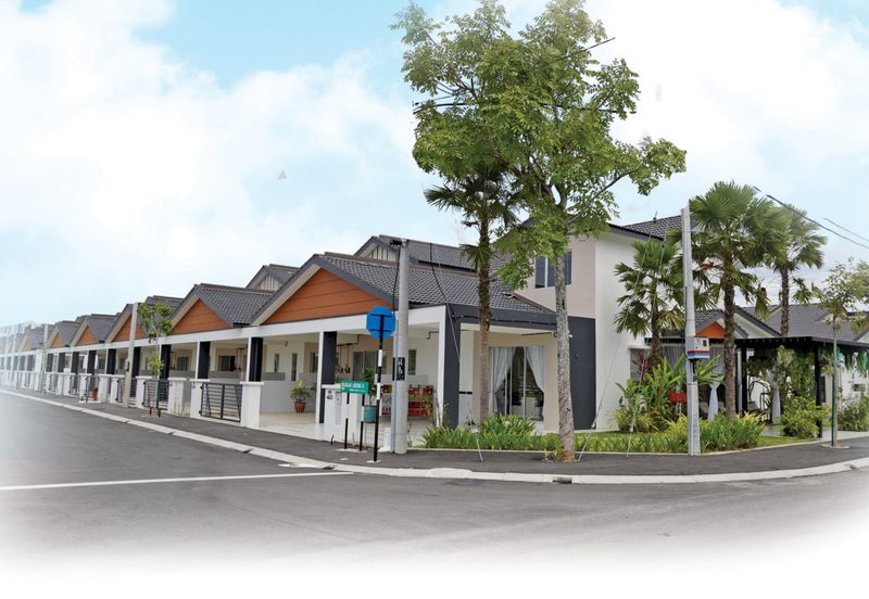 {GOPENG} FREEHOLD! Rumah Teres Dua Tingkat di Puncak Bukit