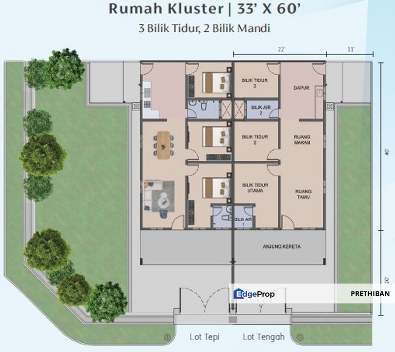 {TELUK INTAN} Perbandaran Lestari Mampu Milik Baru Di Teluk Intan, Perak, Perak, Teluk Intan