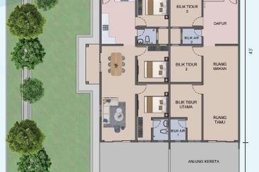 {TELUK INTAN} Perbandaran Lestari Mampu Milik Baru Di Teluk Intan, Perak