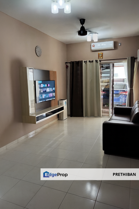 {TELUK INTAN} Rumah Corner Siap dengan awning, grill, kipas siling, aircon, heater dan lampu, Perak, Teluk Intan